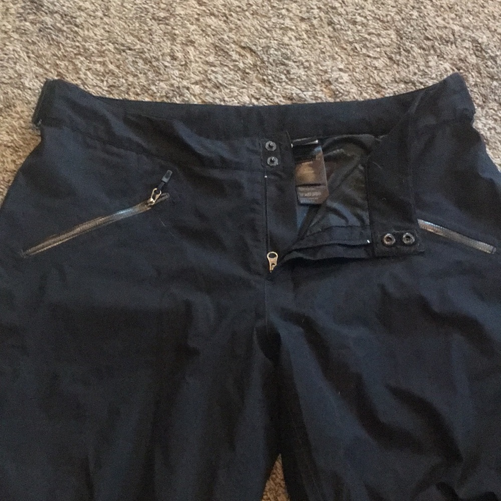 Black Goretex Marmot Palisades Snow Pants - Picture 4 of 7